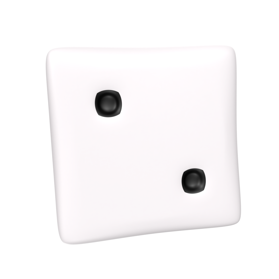 Dice isolated on transparent png