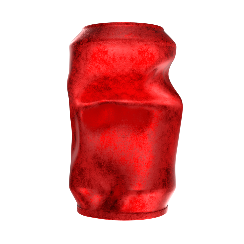 Tin can isolated on transparent png