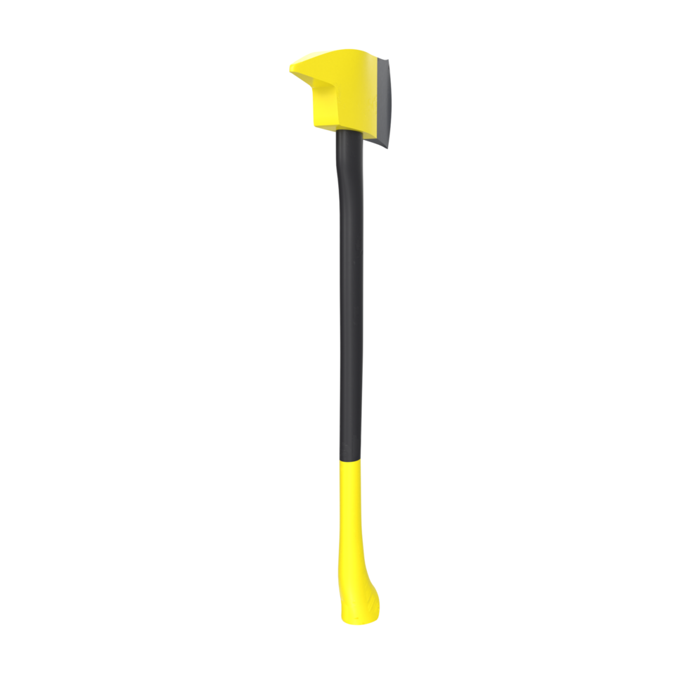 Fire axe isolated on transparent png