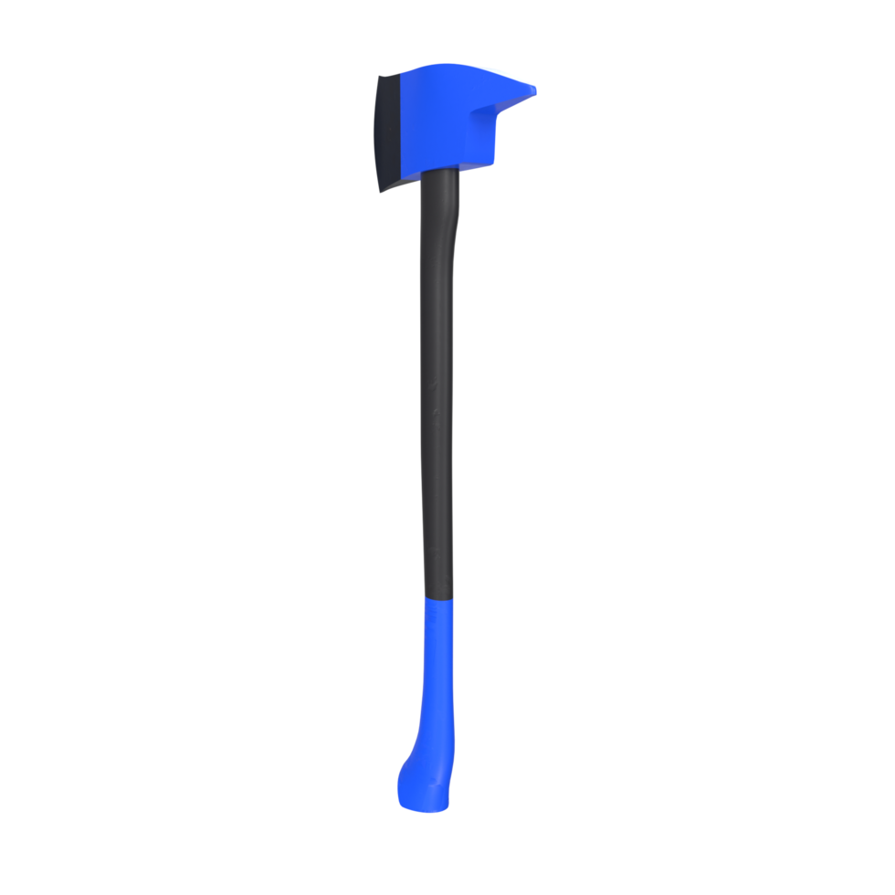 Fire axe isolated on transparent png