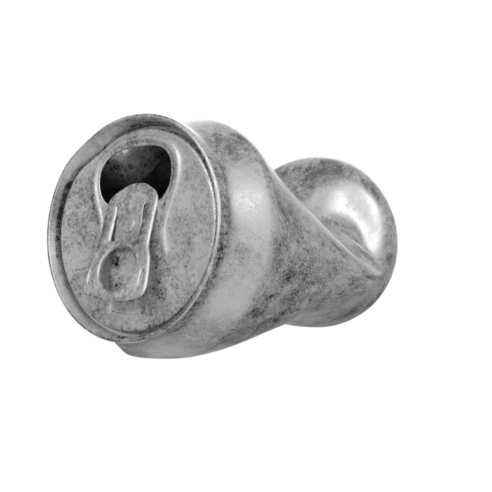 Tin can isolated on transparent png