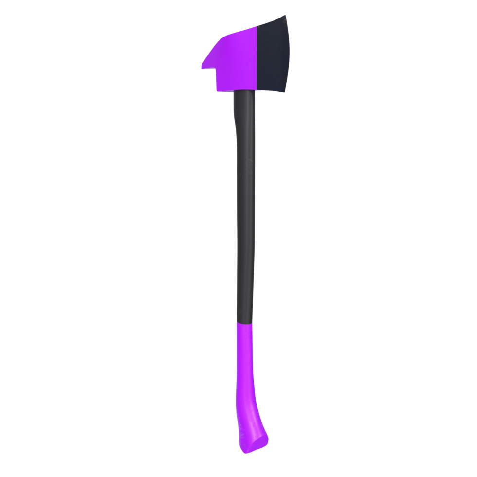 Fire axe isolated on transparent png