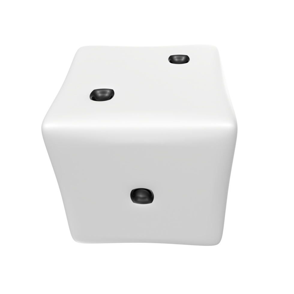 Dice isolated on transparent png