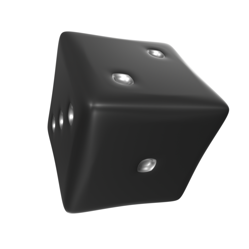 Dice isolated on transparent png