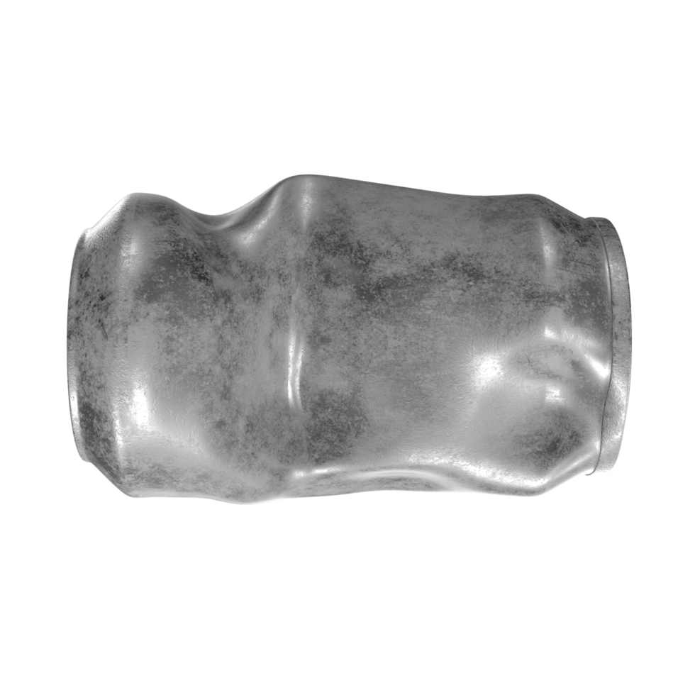 Tin can isolated on transparent png