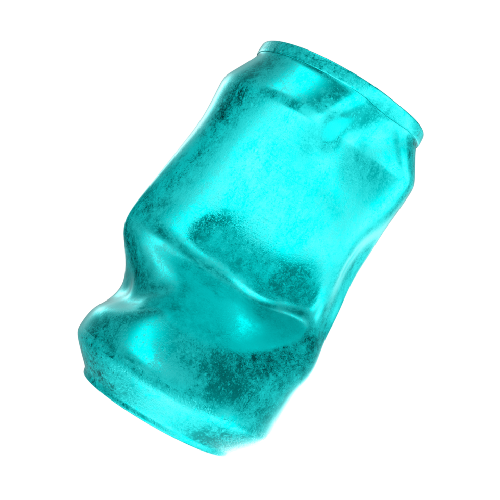 Tin can isolated on transparent png