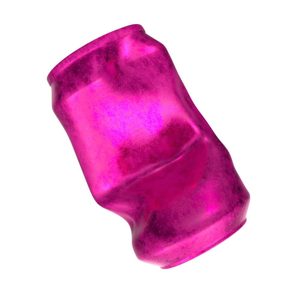 Tin can isolated on transparent png