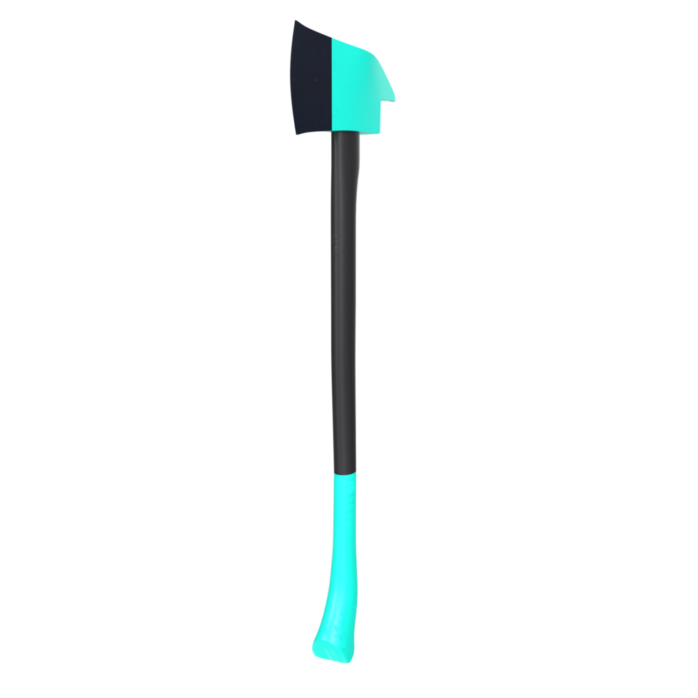 Fire axe isolated on transparent png