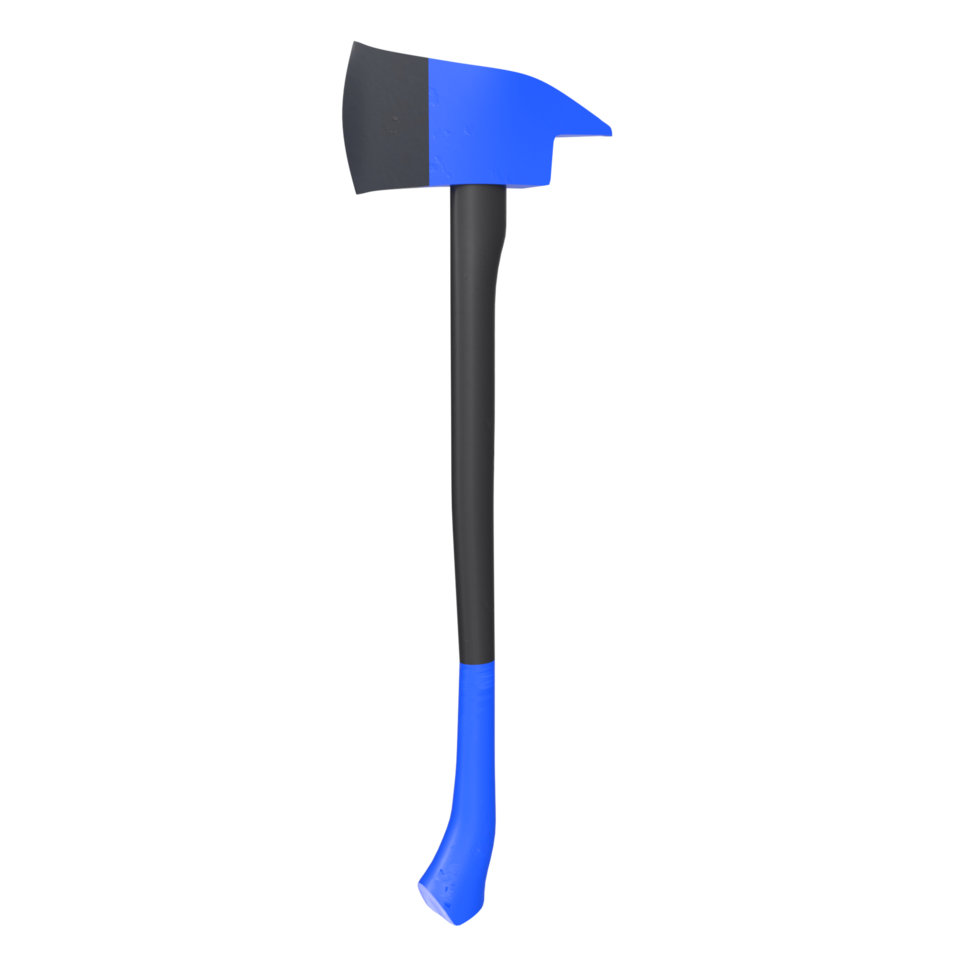 Fire axe isolated on transparent png