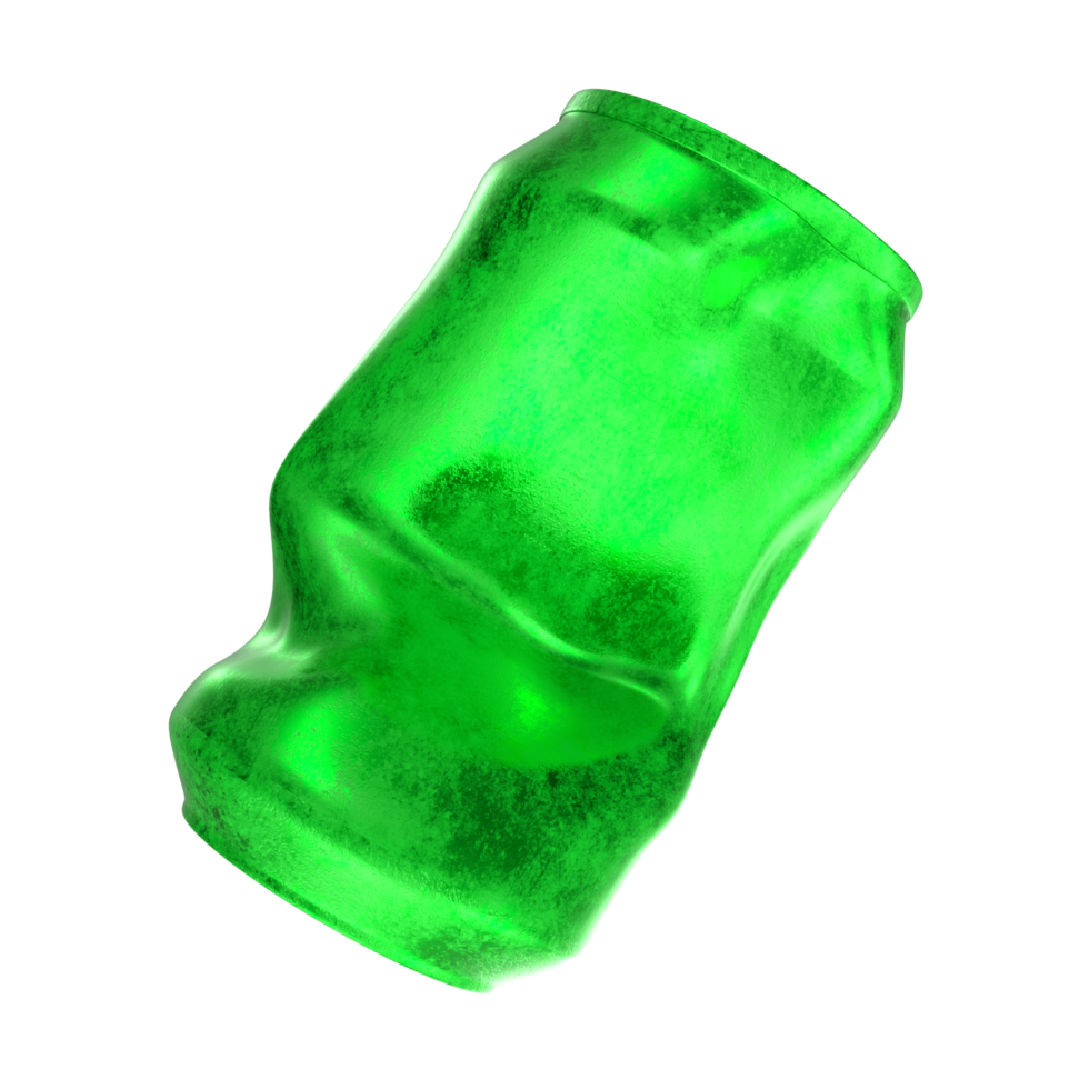 Tin can isolated on transparent png