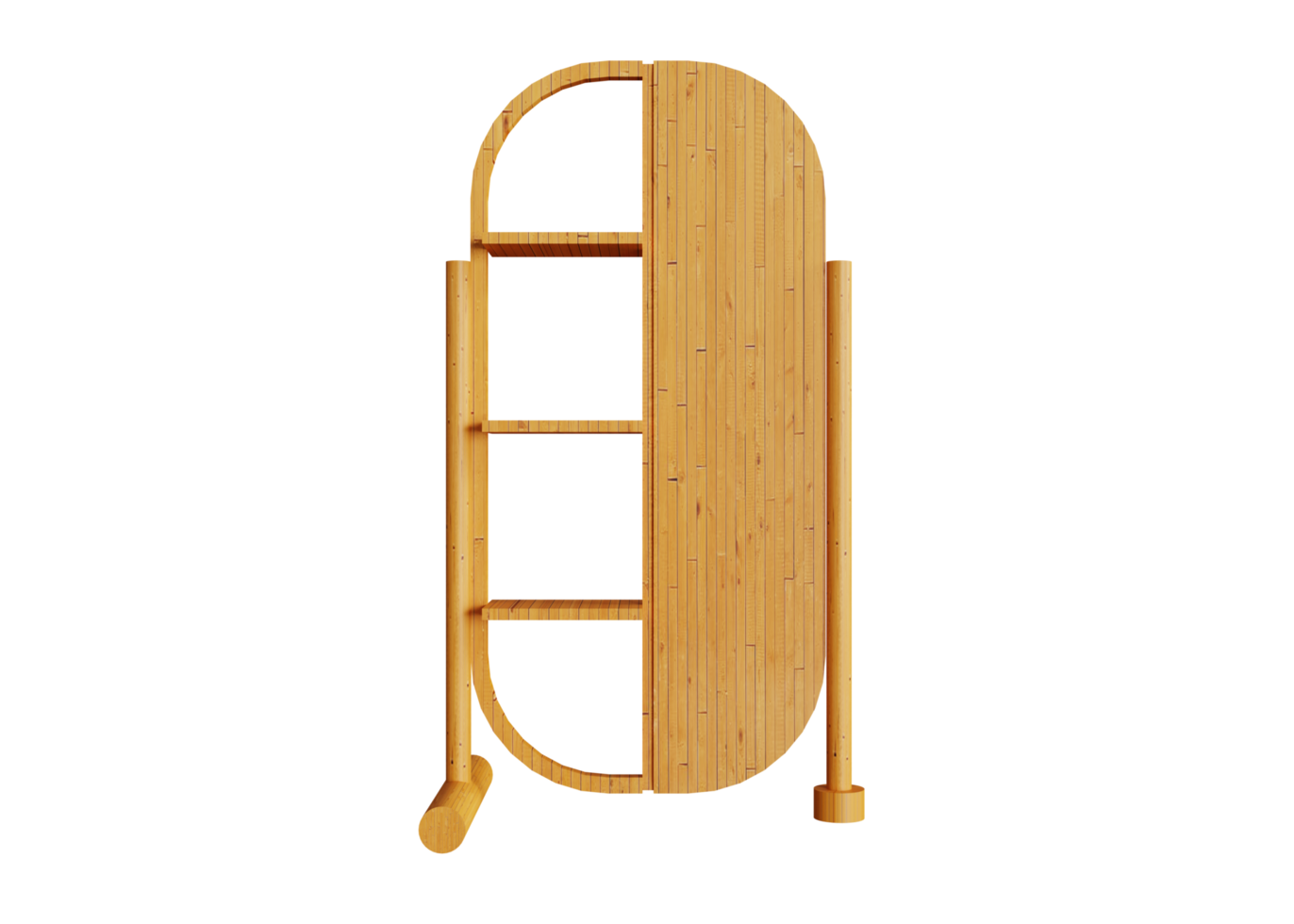3D display stands design png