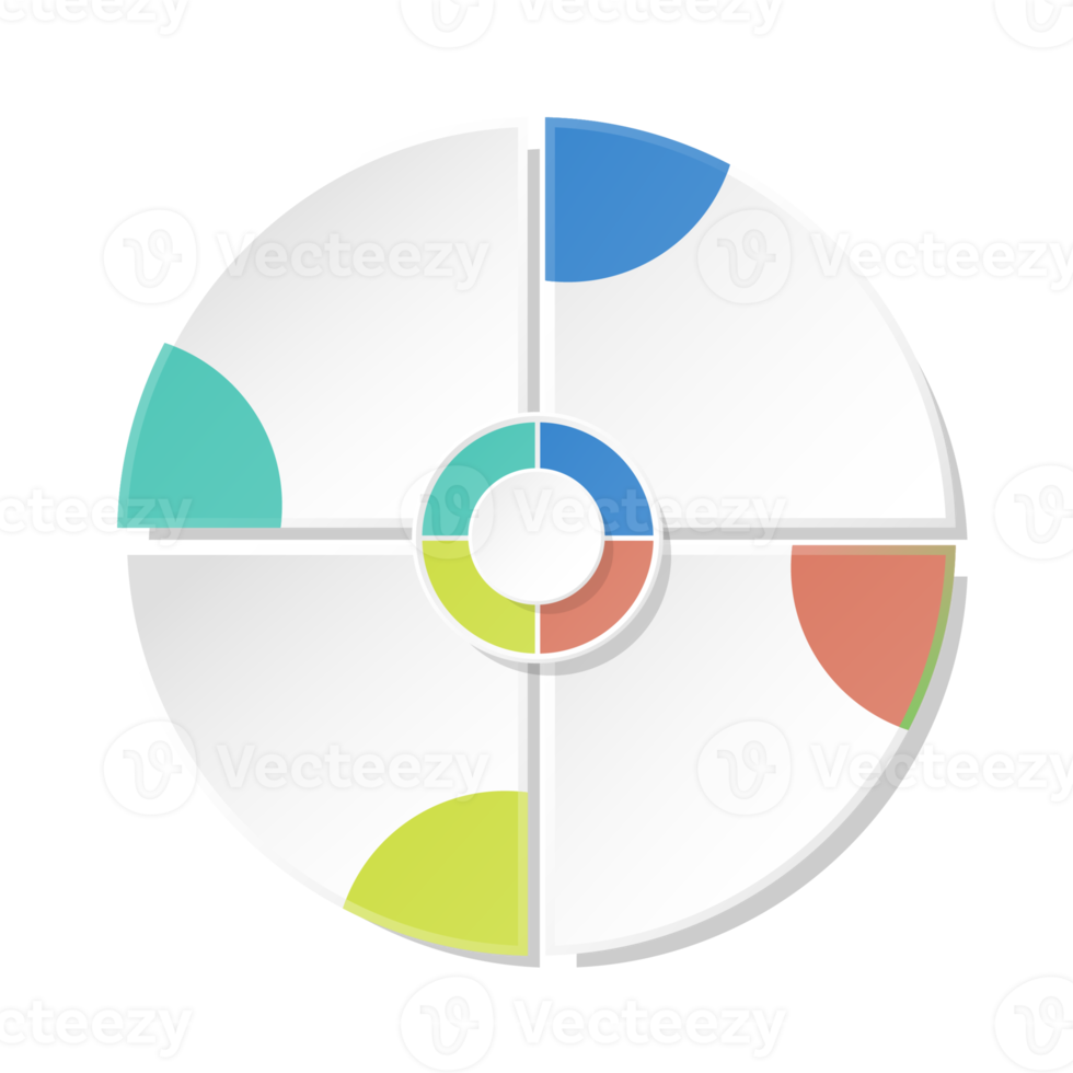 Infographic with 4 steps, process or options. png