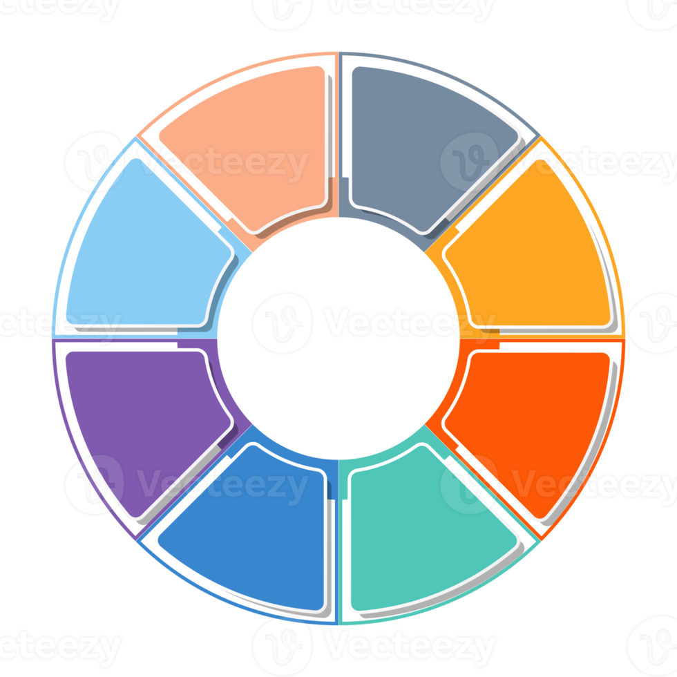 infographic med 8 steg, bearbeta eller alternativ. png