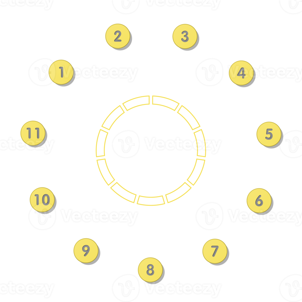 infographic med 11 steg, bearbeta eller alternativ. png