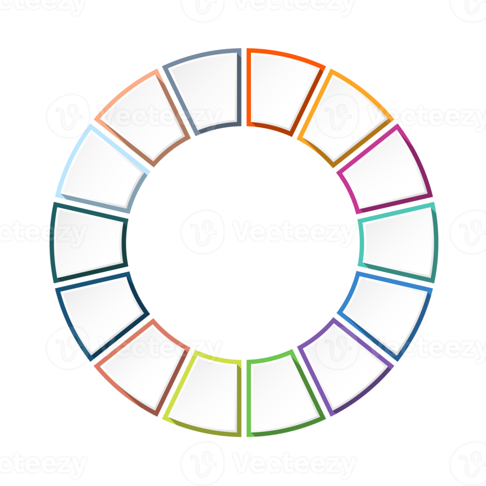 Infographic with 14 steps, process or options. png