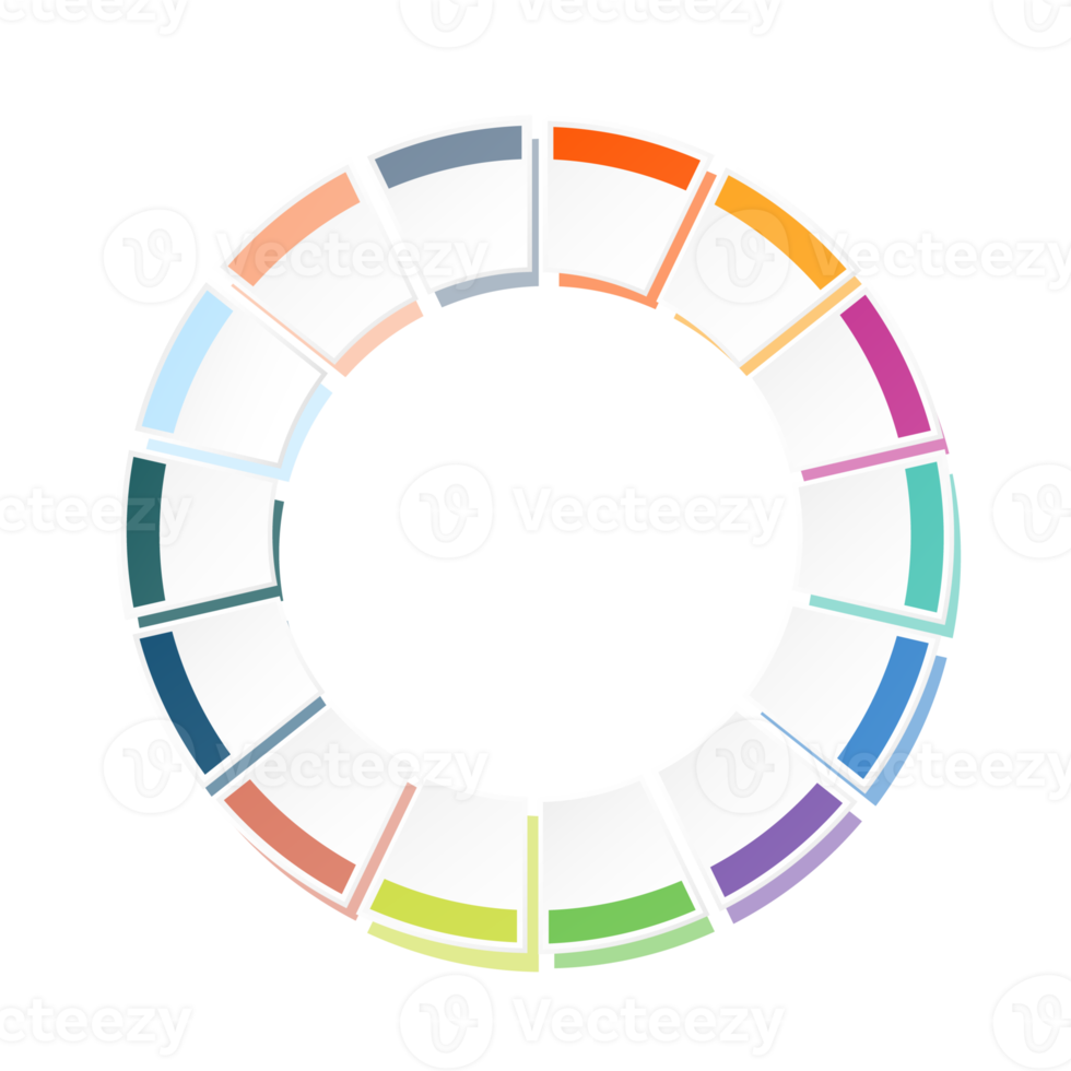 Infographic with 14 steps, process or options. png