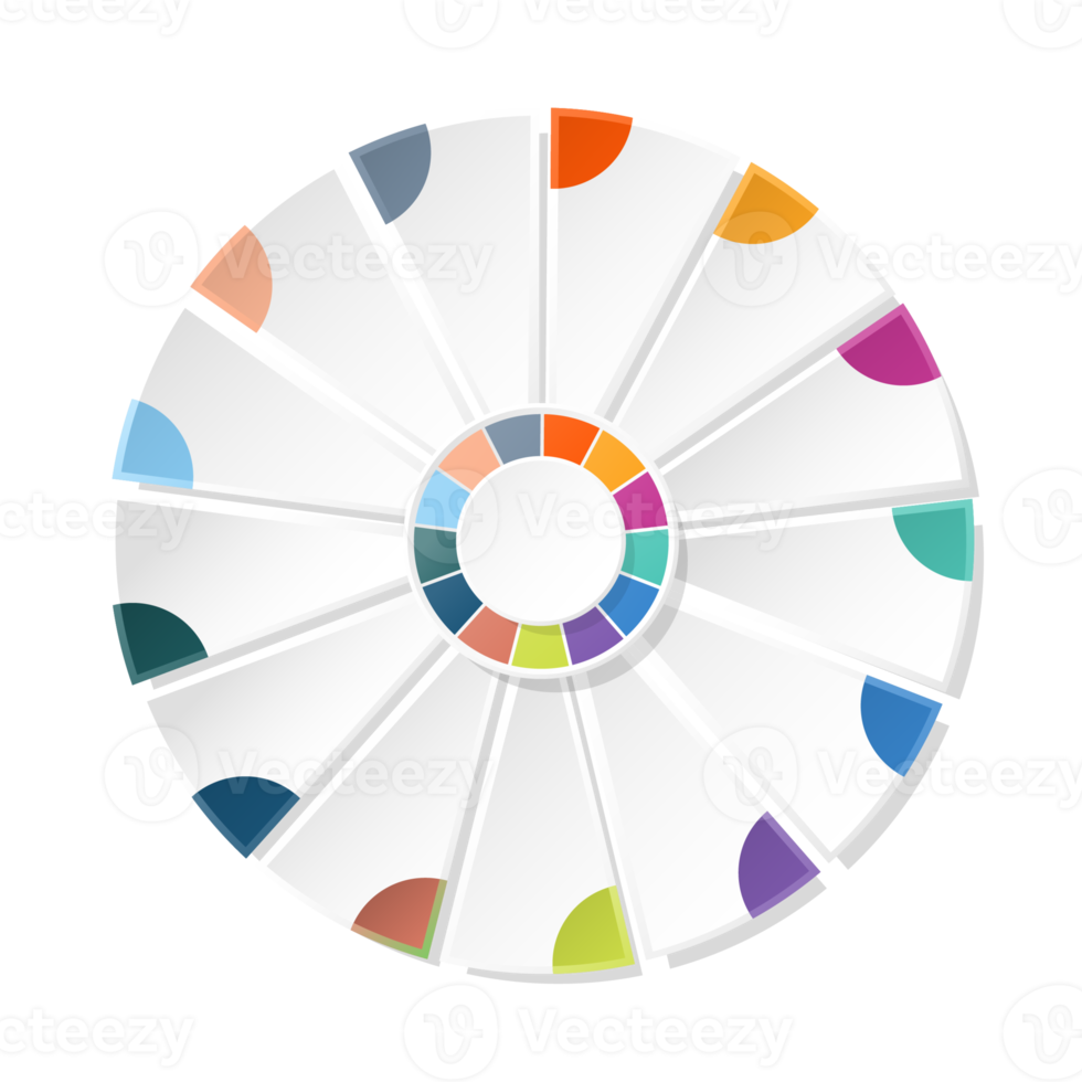 Infographic with 13 steps, process or options. png