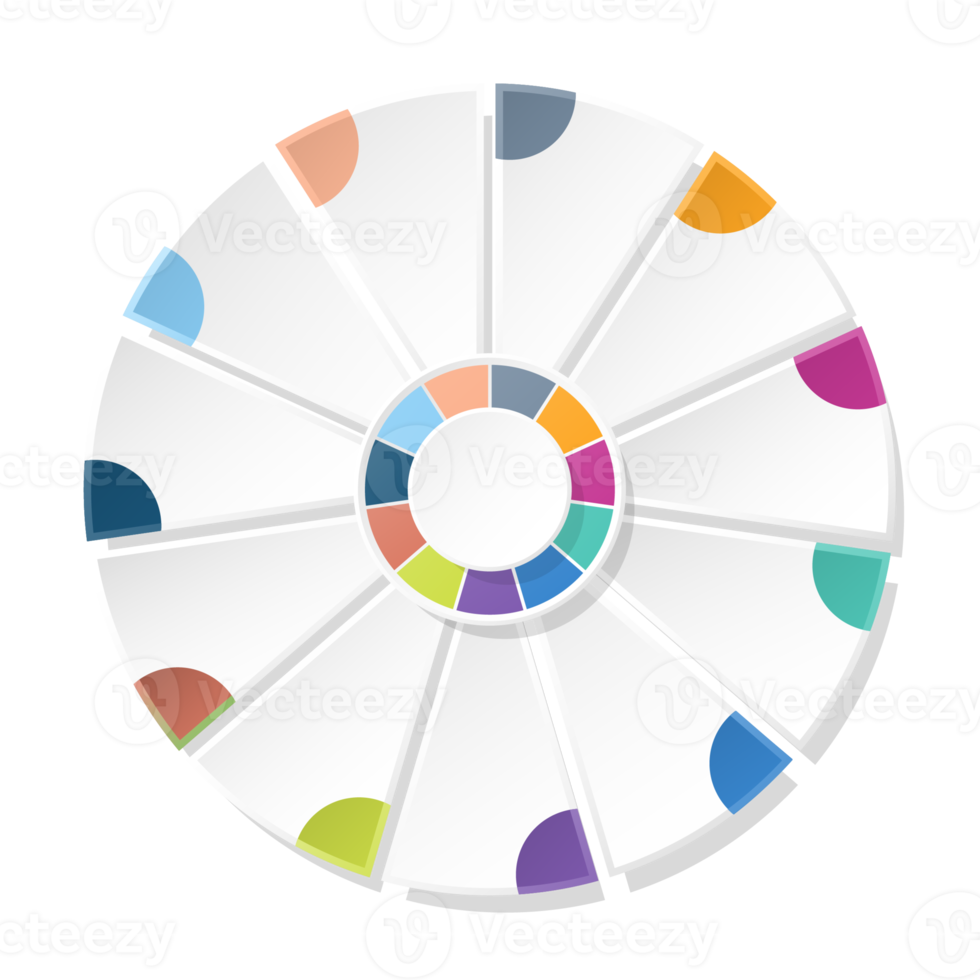 Infographic with 11 steps, process or options. png