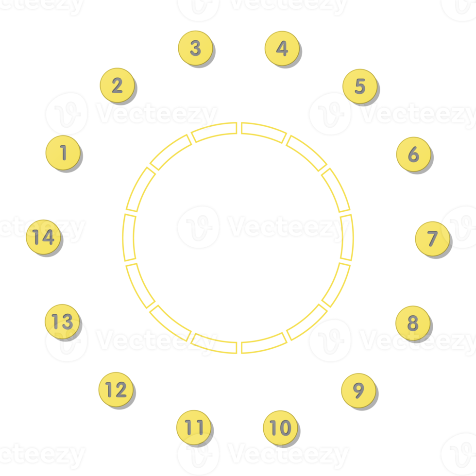 infographic med 14 steg, bearbeta eller alternativ. png