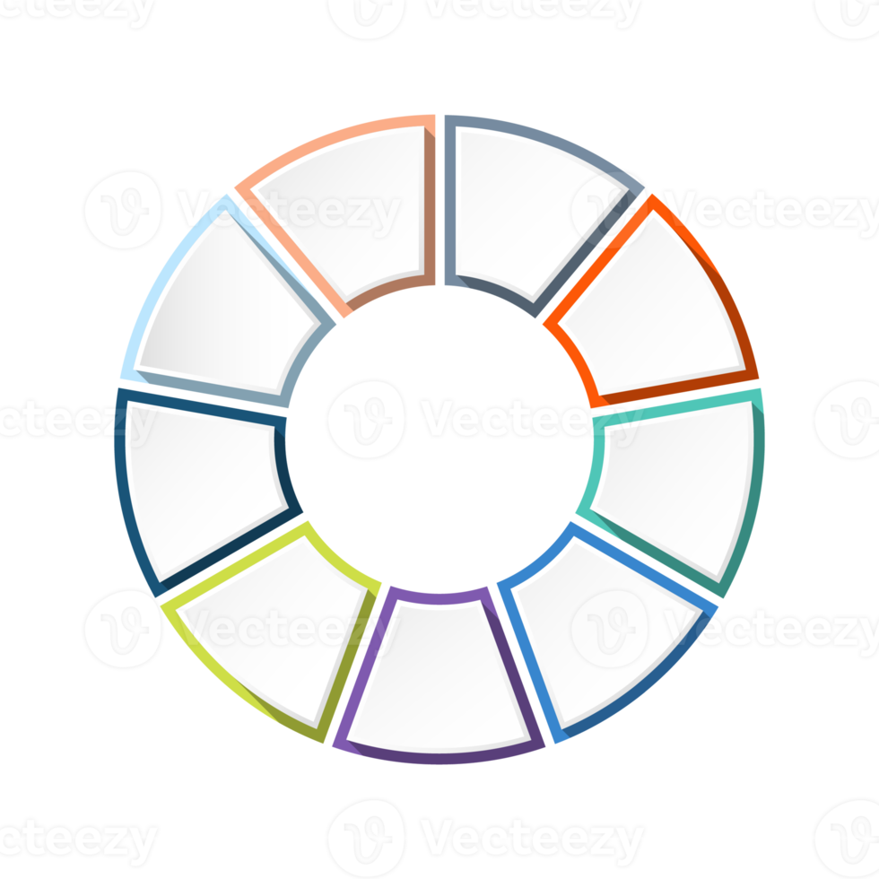 Infographic with 9 steps, process or options. png