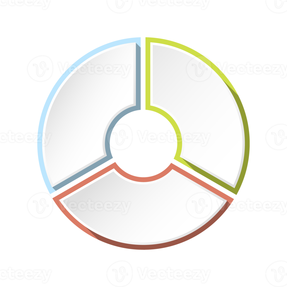 Infografica con 3 passi, processi o opzioni. png