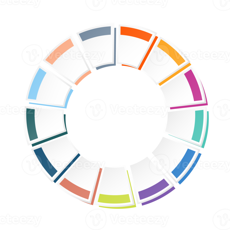 Infographic with 13 steps, process or options. png