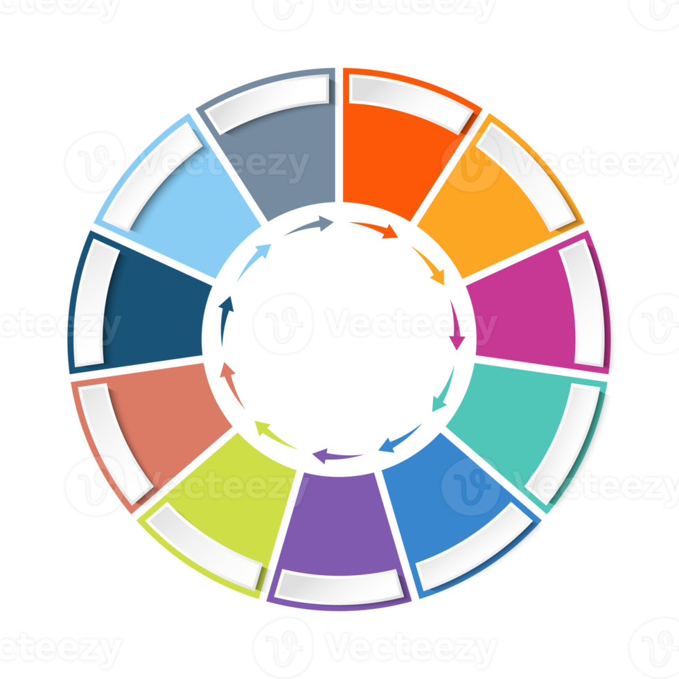 Infographic with 11 steps, process or options. png