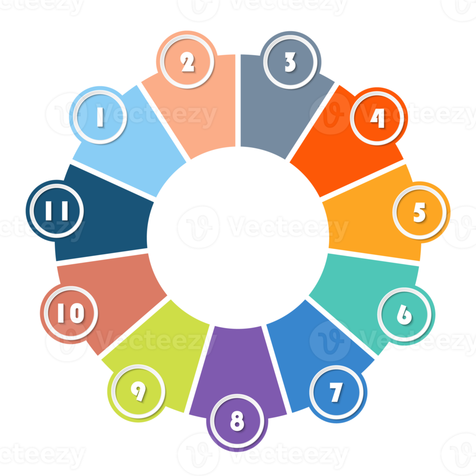 infographie avec 11 étapes, processus ou options. png