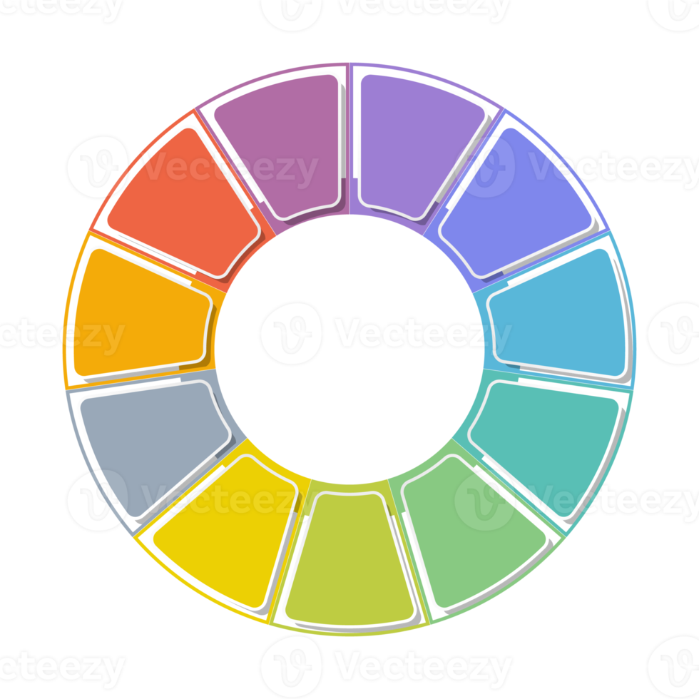 Infographic with 11 steps, process or options. png