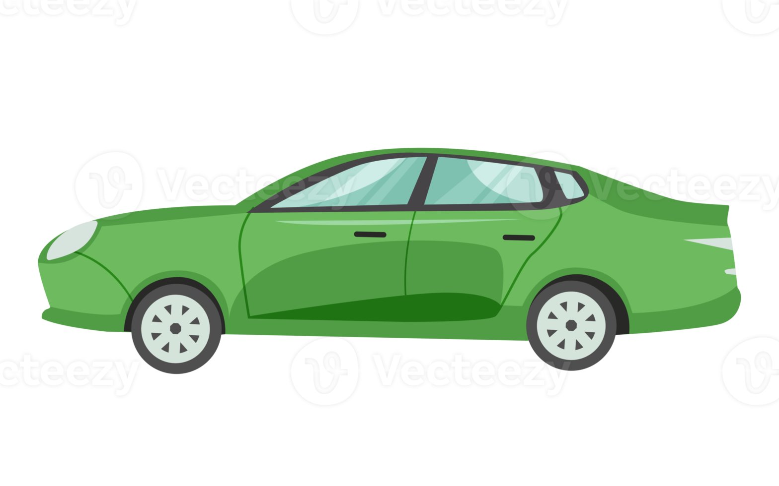 car vehicles transport in flat style png