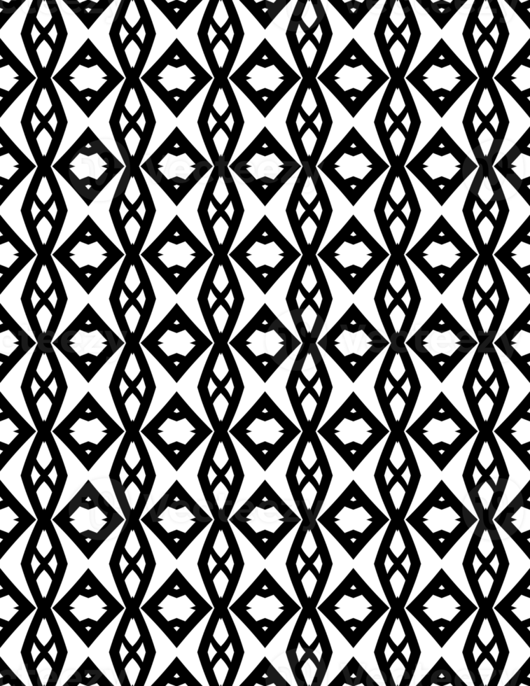 Malvorlagen mit geometrischen Mustern für Erwachsene. Malbuch, nahtlose Malseite für Erwachsene. png