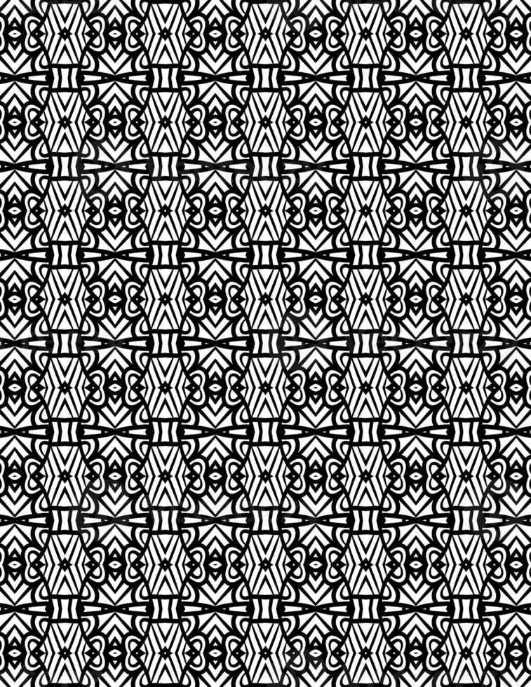 páginas para colorir padrão geométrico adulto. livro para colorir, página para colorir perfeita para adultos. png