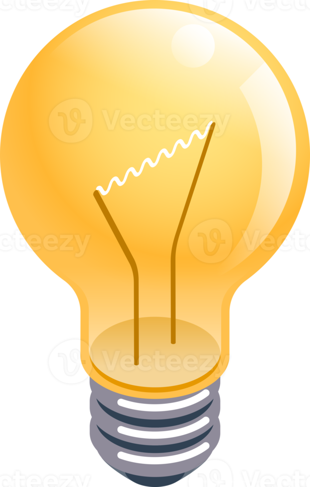 Light bulb symbol icon png