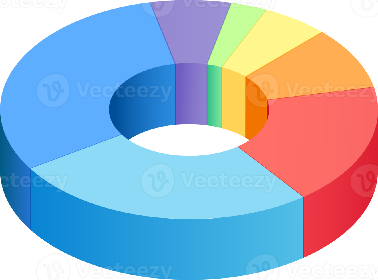 ícone isométrico de infográficos png