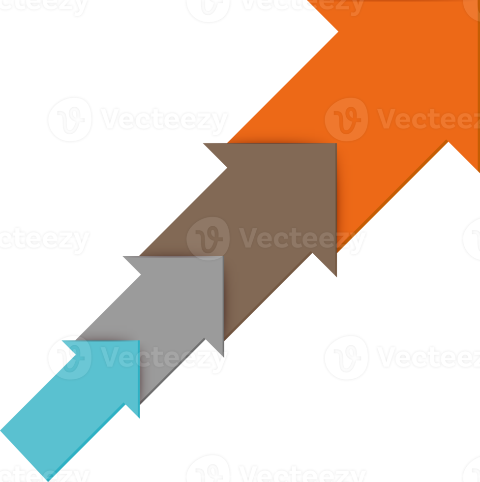 arrow Infographic color png