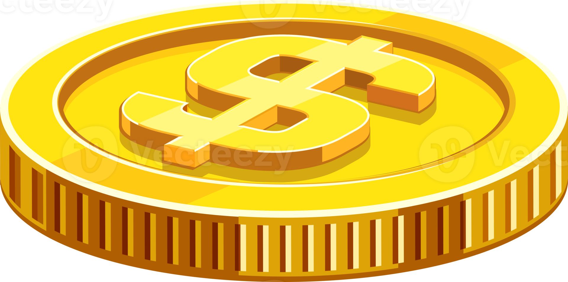 dinero moneda de oro png