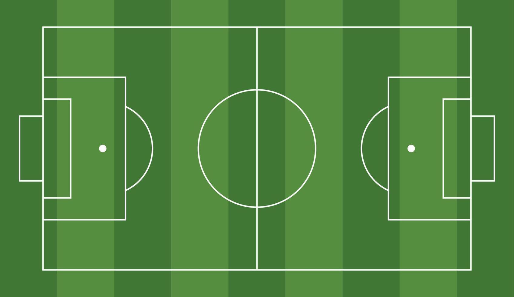 Soccer Field Vector Illustration, Perfect for Sports-Themed Designs