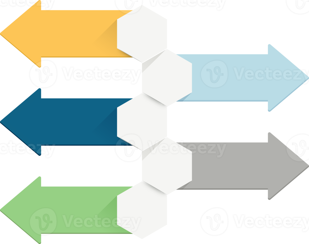 arrow Infographic color png
