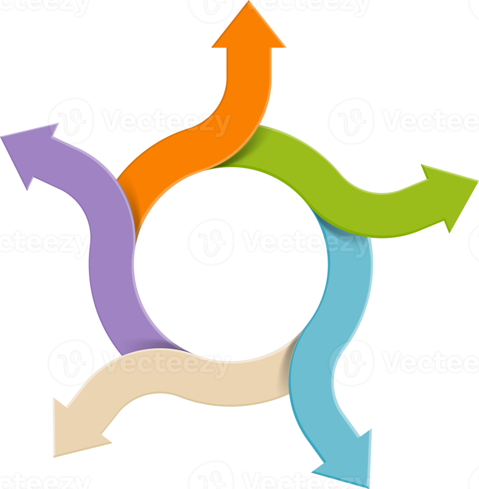 Pfeil-Infografik-Element png