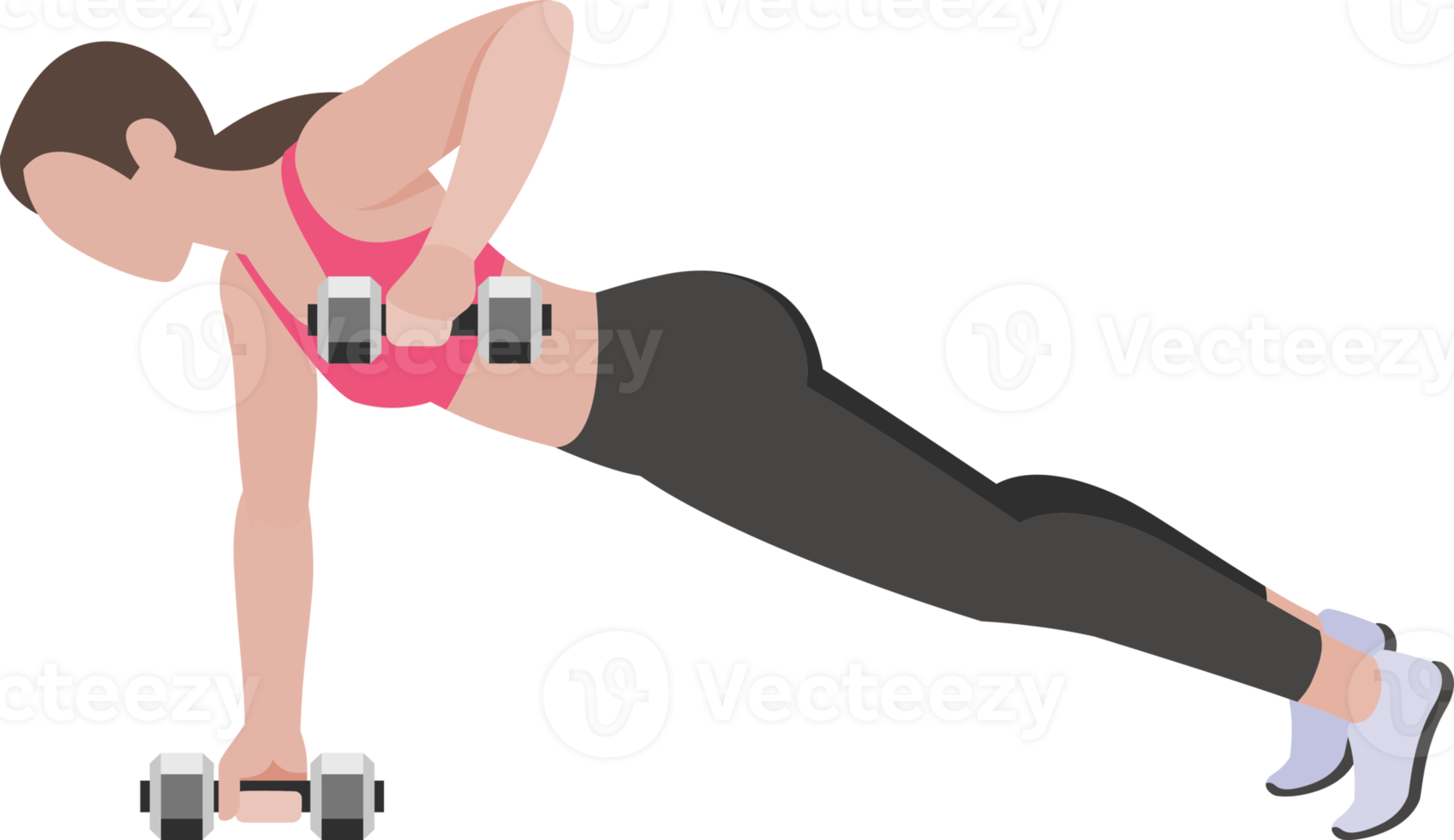 woman workout exercise png