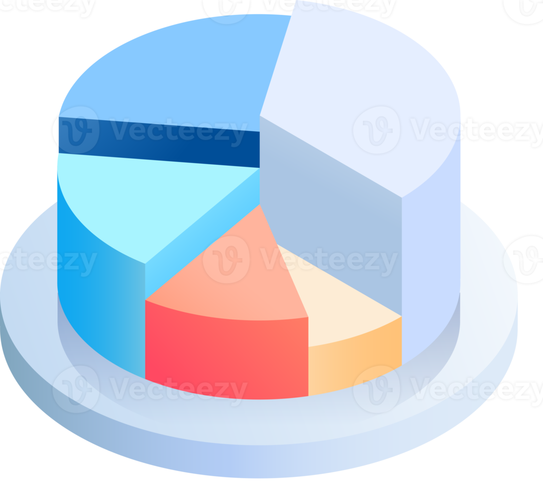 infographics isometric elements png