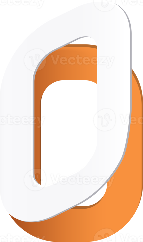 paper cut font alphabet png