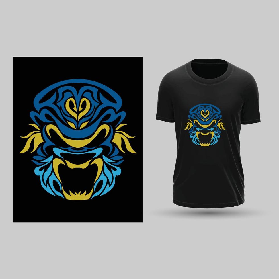 diseño de camiseta de vector de gorila