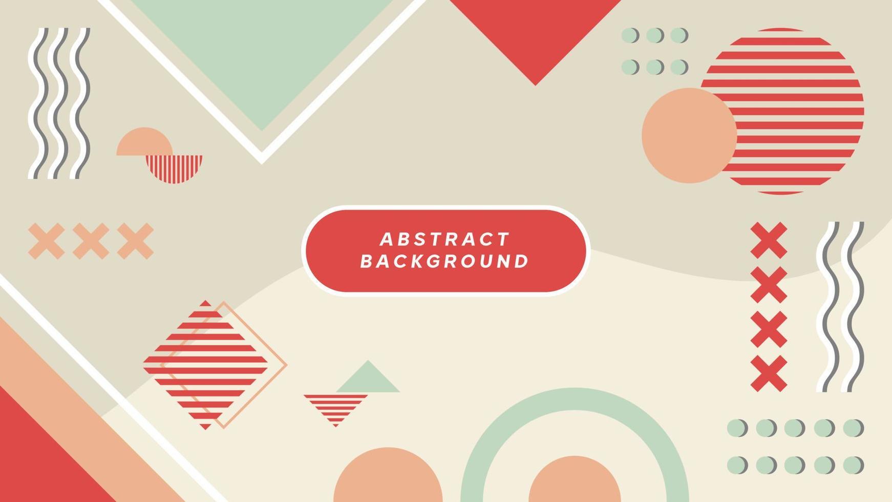 Abstract background with geometric shapes vector