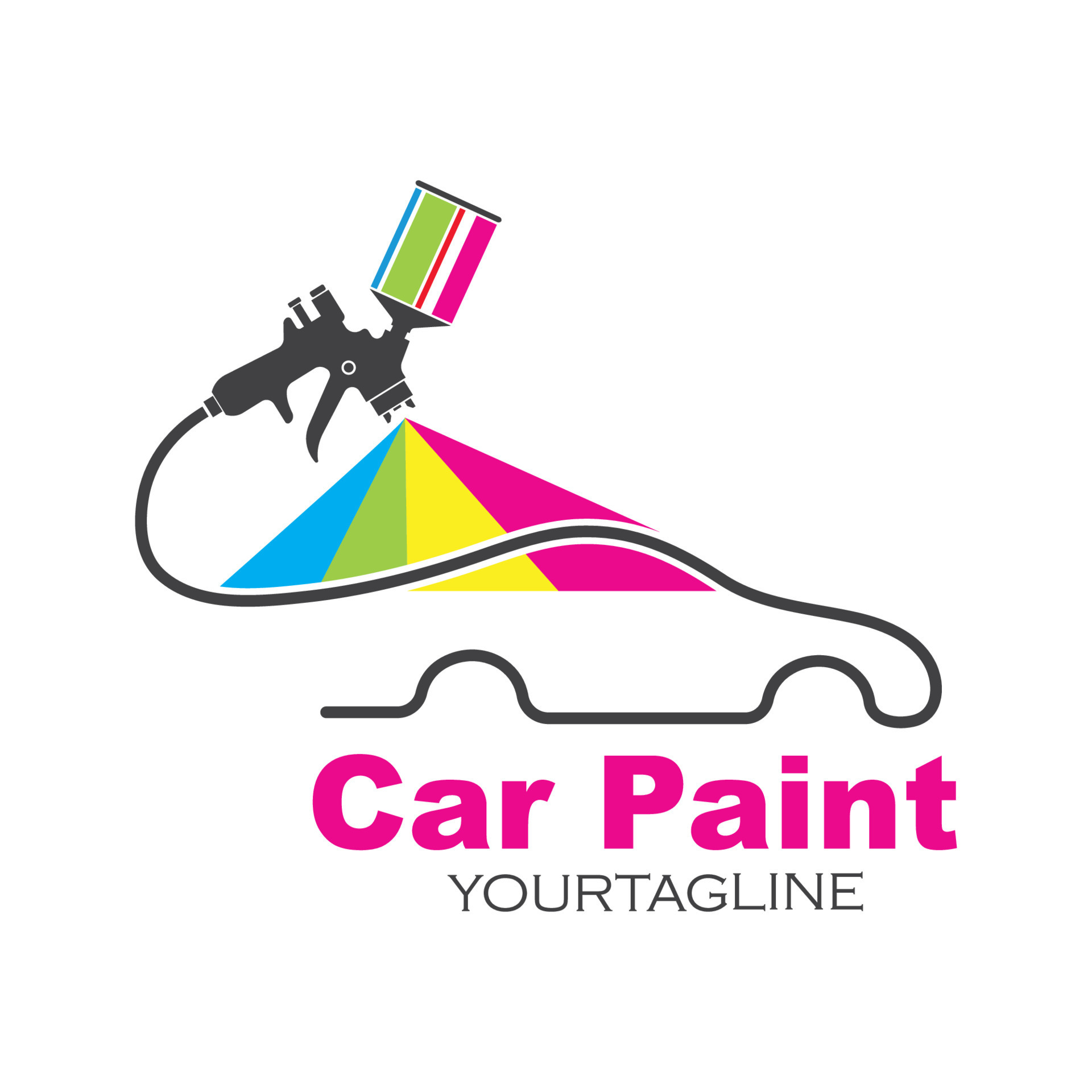 car paint logo icon illustration vector 18987239 Vector Art at Vecteezy