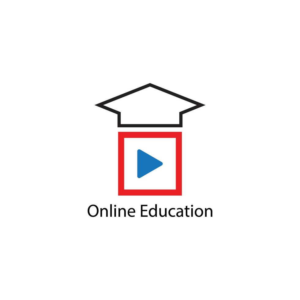 online education schooling vector