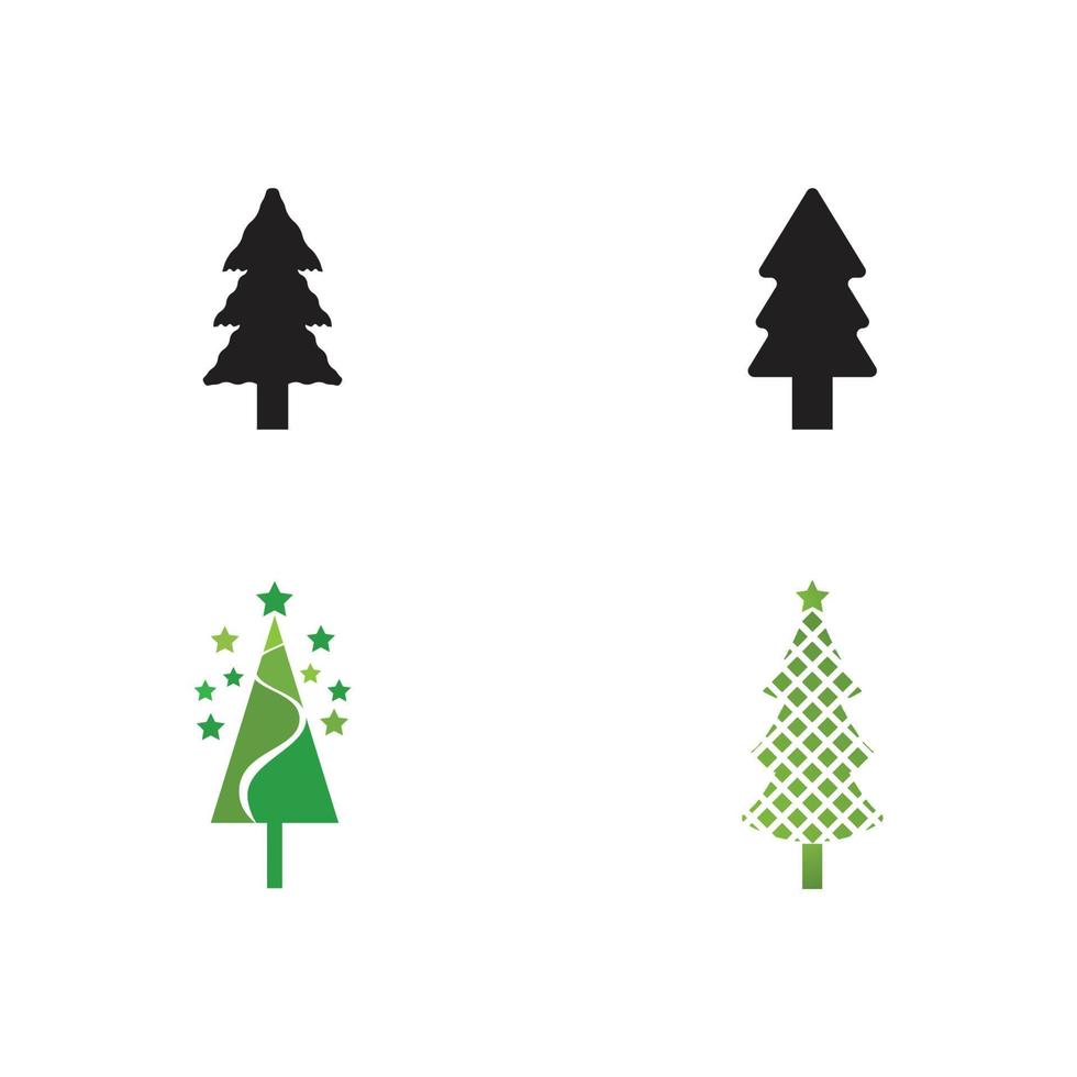 pine tree icon vector