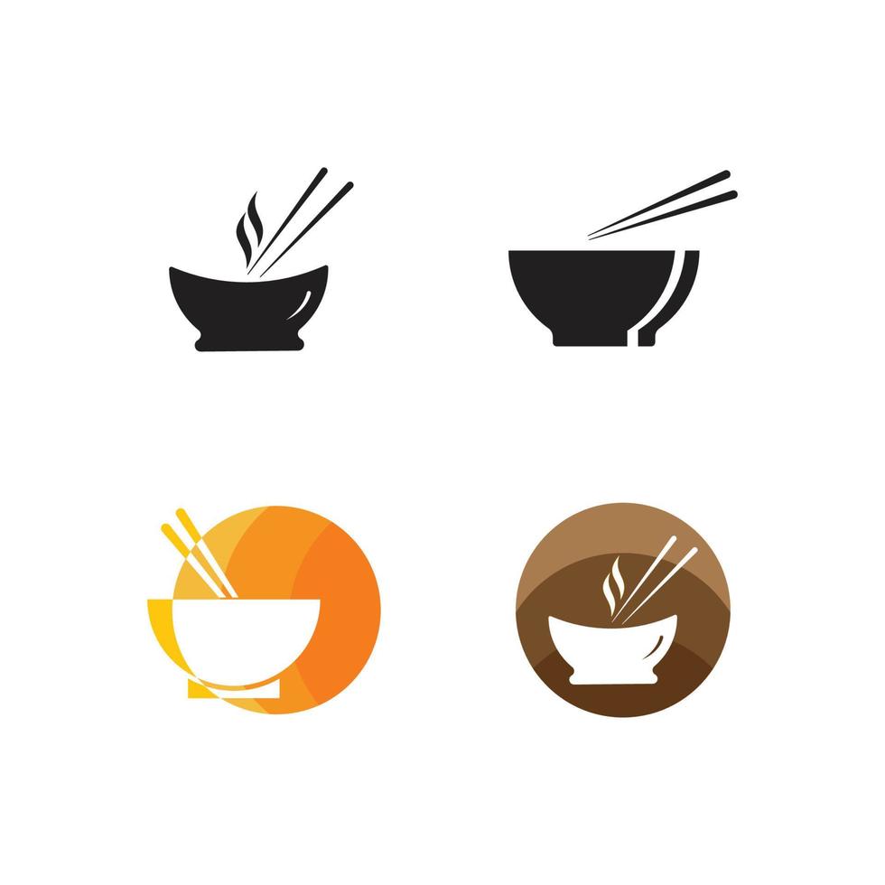 bowl food vector icon