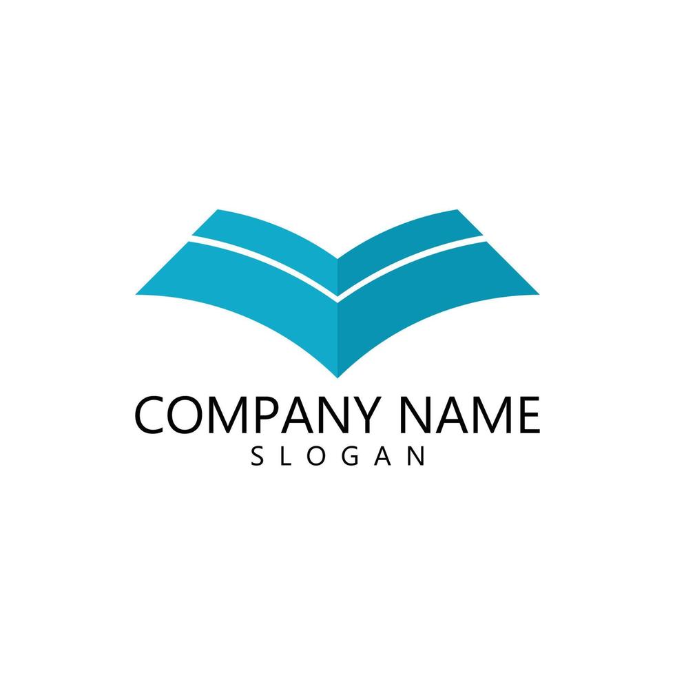 Book Logo Template vector