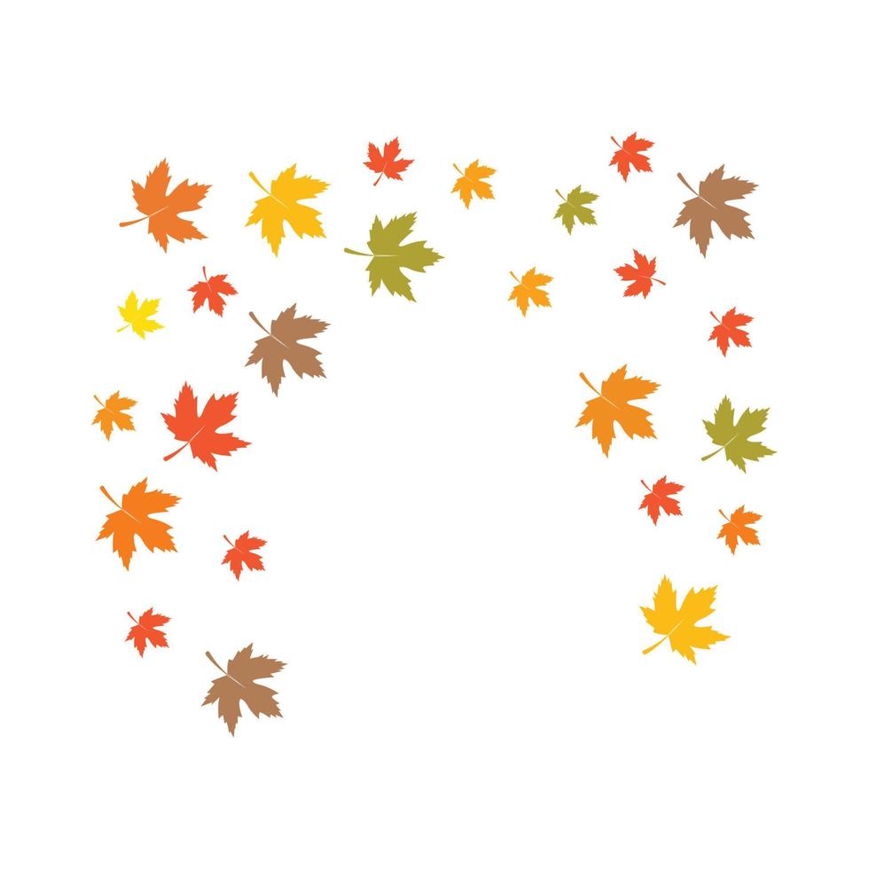 autumn Leaf background vector